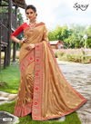Saroj Jyotika Vichitra Silk Festive Wear Designer Wedding Saree Collection at Wholesale Price